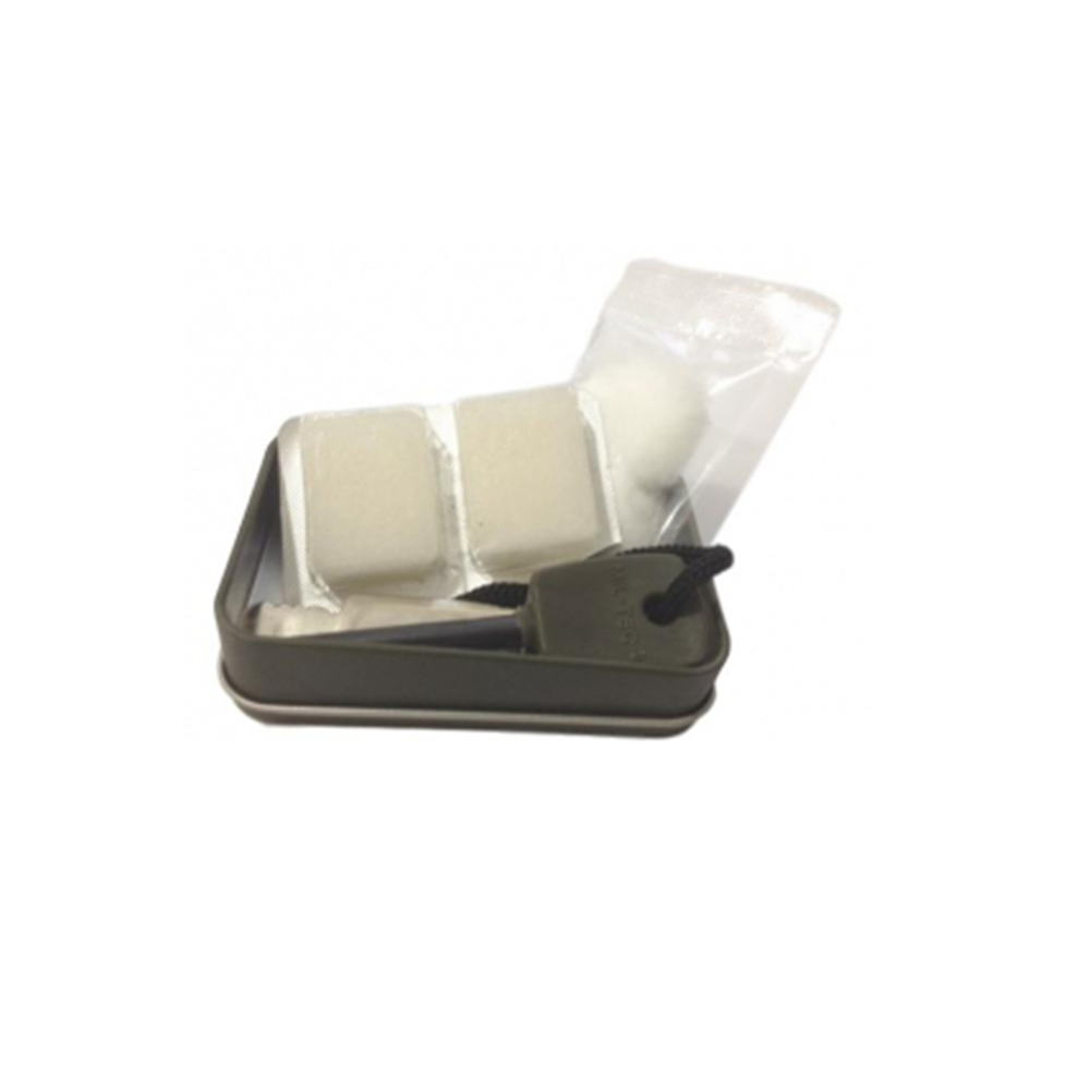 Briquet de survie avec combustible